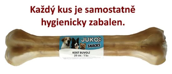 Obrázek z Kost buvolí JUKO Snacks 25 cm (1 ks)  