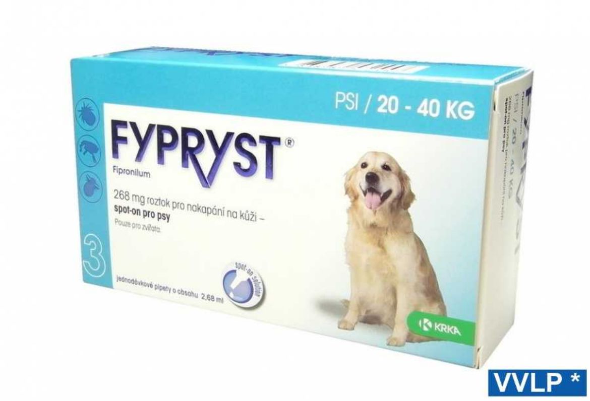 Obrázek z Fypryst spot-on pro psy L 1 x 2,68 ml 
