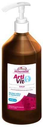 Obrázek Vitar veterinae Artivit sirup s pumpičkou 1000 ml