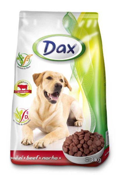 Obrázek Dax Dog granule hovězí 3 kg