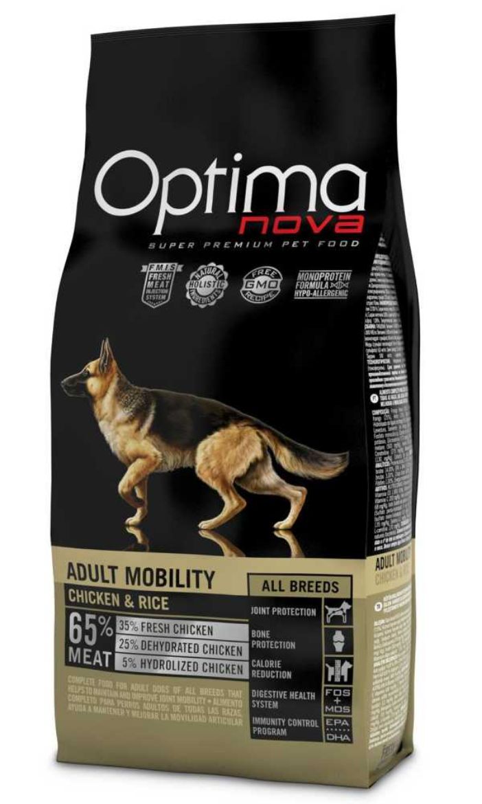 Obrázek z OPTIMAnova Dog Mobility Chicken & Rice 2 kg 