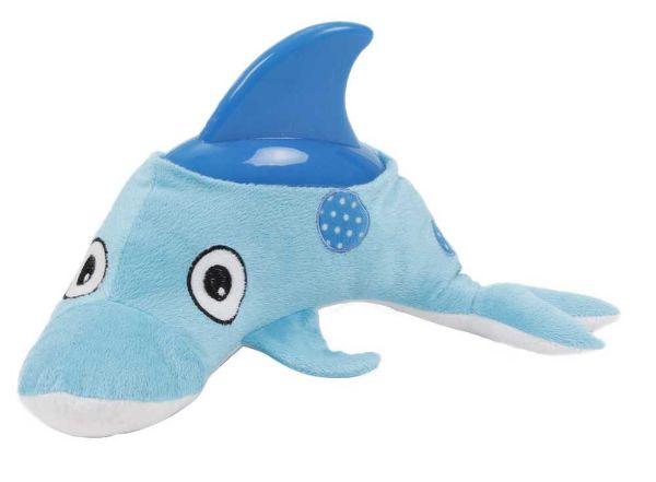 Obrázek Plyšová hračka s gumou Delfín