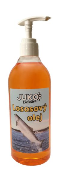 Obrázek Lososový olej s pumpičkou JUKO (1000 ml)