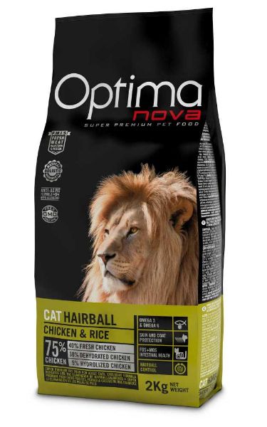 Obrázek OPTIMAnova Cat Hairball 2 kg