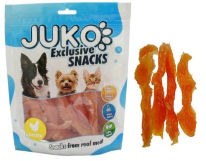 Obrázek JUKO Snacks Chicken Soft jerky made by hand 250 g