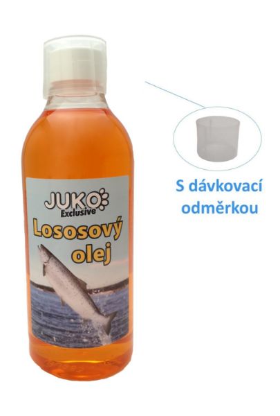 Obrázek Lososový olej s odměrkou JUKO (1000 ml)