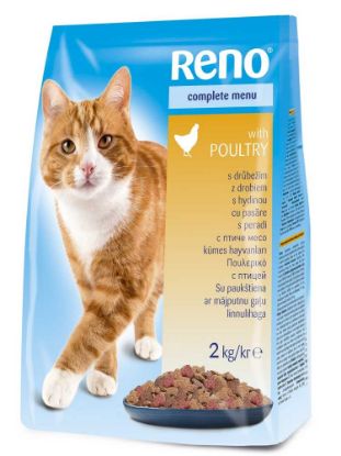 Obrázek RENO Cat drůbeží, granule 2 kg
