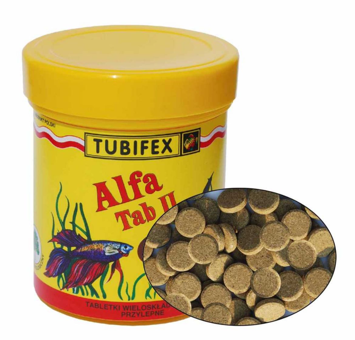 Obrázek z Tubifex Alfa Tab II (lepící na sklo) 125 ml 