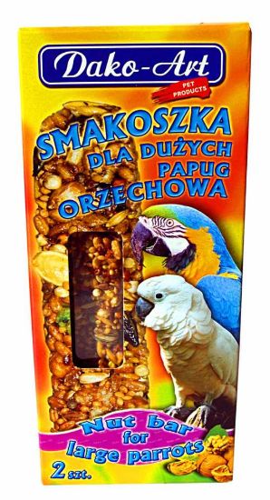 Obrázek z Tyčinka s ořechem velký papoušek Dako (2 ks) 