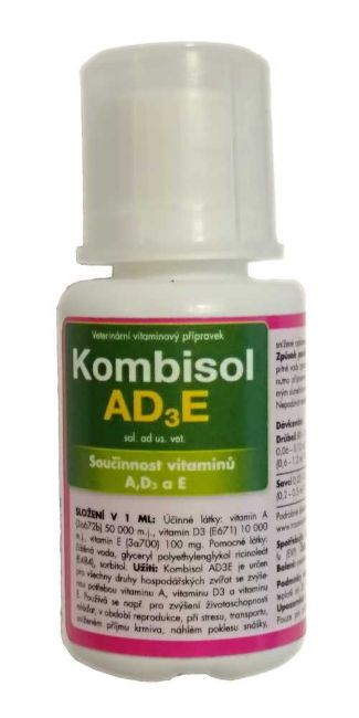 Tekutý Kombisol AD3E 30 ml