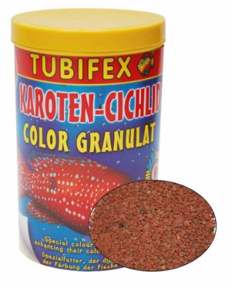 Obrázek Tubifex Karoten Cichlid Granulat 125 ml