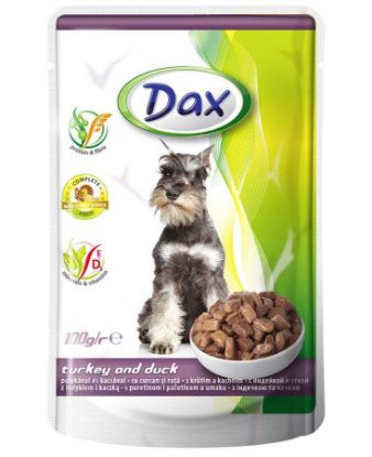 Obrázek Dax Dog krůtí a kachní, kapsička 100 g