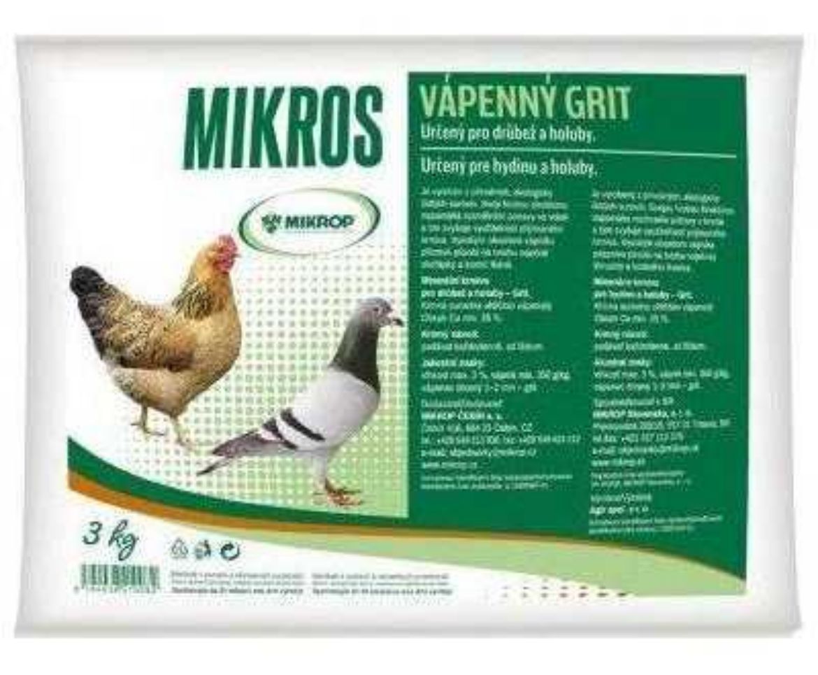 Obrázek z Vápenný grit Mikros 3 kg 