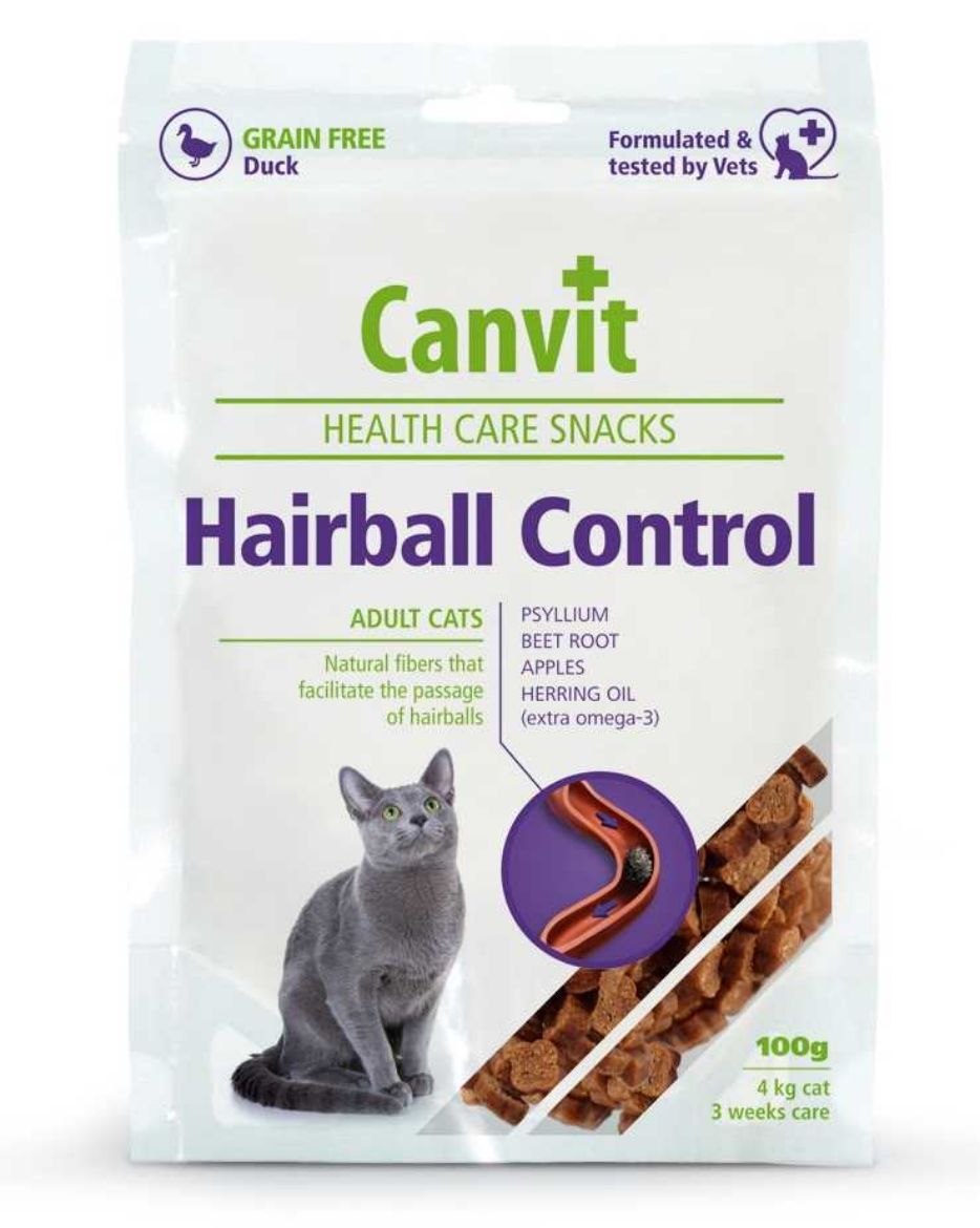 Obrázek z Canvit SNACKS Cat Hairball Control 100 g 