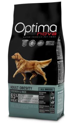Obrázek OPTIMAnova Dog Obesity Chicken & Rice 12 kg