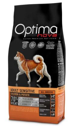 Obrázek OPTIMAnova Dog Adult Sensitive Salmon & Potato GF 2 kg