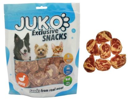Obrázek JUKO Snacks Duck & Codfish chips 250 g
