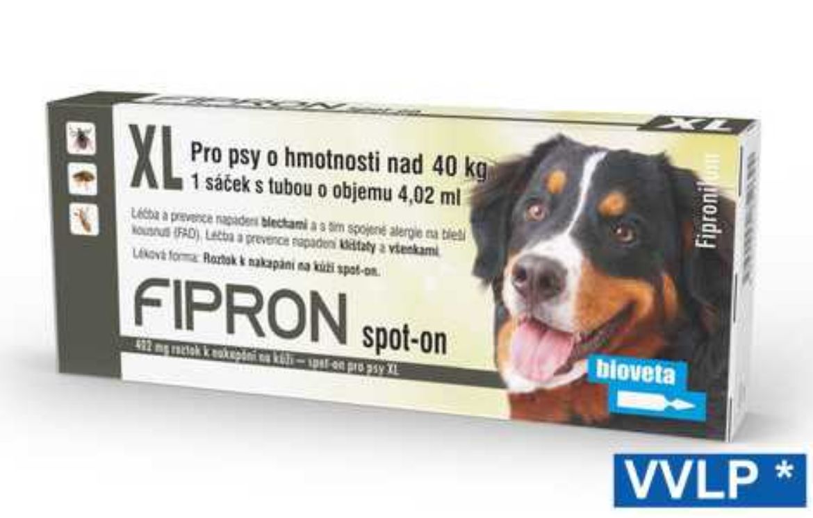 Obrázek z FIPRON spot-on pro psy XL 1 x 4,02 ml 