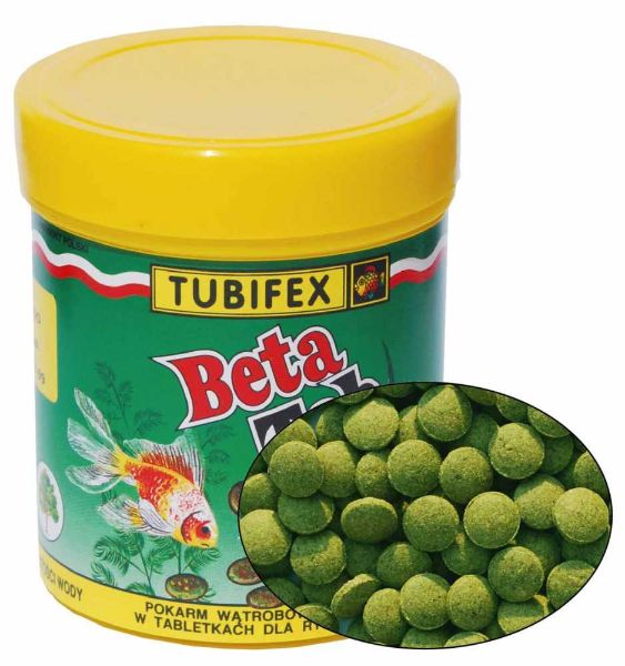 Obrázek Tubifex Beta Tab (býložravé ryby na dně) 125 ml