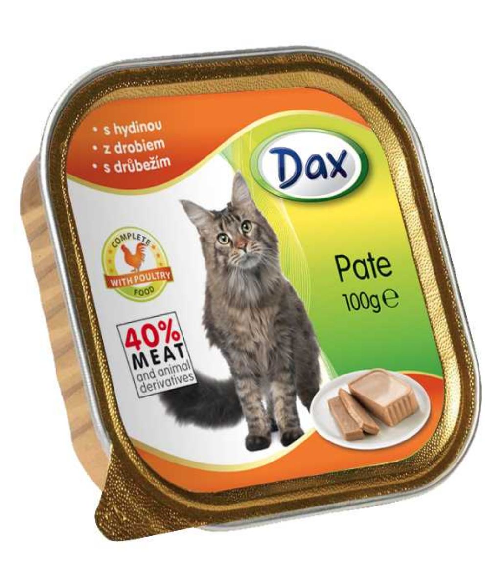 Obrázek z Dax Cat drůbeží, vanička 100 g 