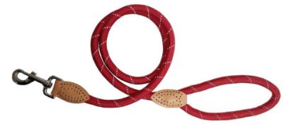 Obrázek Vodítko lano s kůží reflexní 120 cm