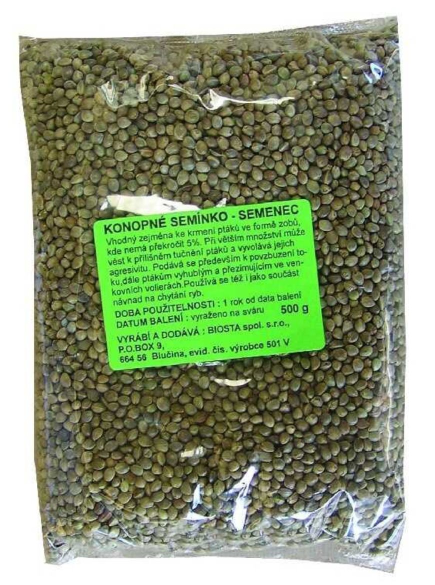 Obrázek z Konopné semínko 500 g 