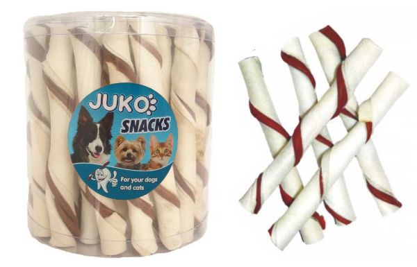 Obrázek Trubička bílá Kuřecí JUKO Snacks (35 ks)