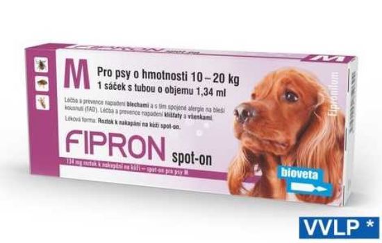 Obrázek z FIPRON spot-on pro psy M 1 x 1,34 ml 
