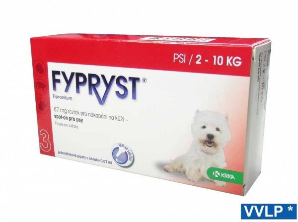 Obrázek Fypryst spot-on pro psy S 1 x 0,67 ml