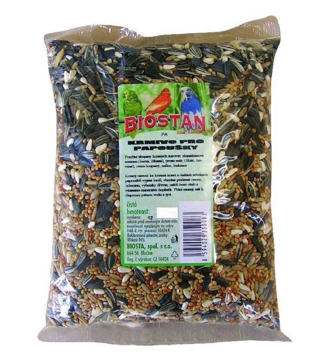 Obrázek z BIOSTAN papoušek 1 kg 