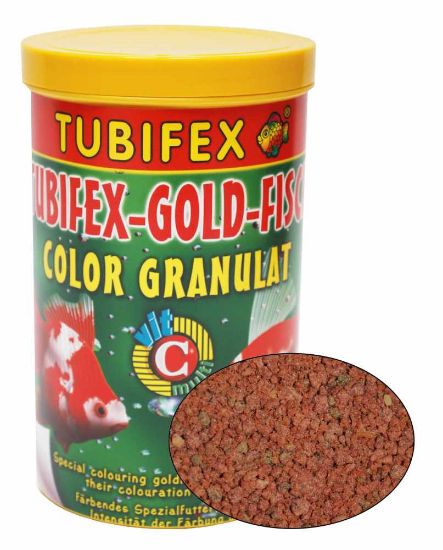 Obrázek z Tubifex Gold Fisch Granulat 250 ml 