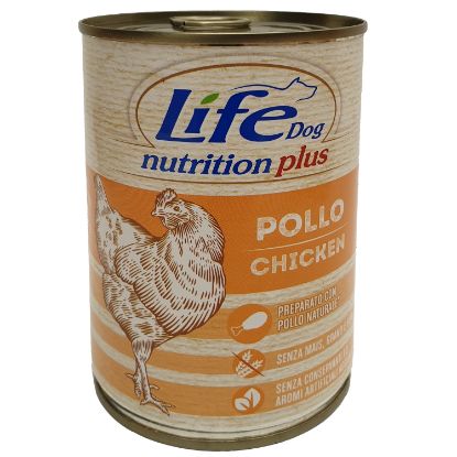 Obrázek LifeDog Chicken chunks, konzerva 400 g