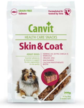 Obrázek Canvit SNACKS Skin  &  Coat 200 g