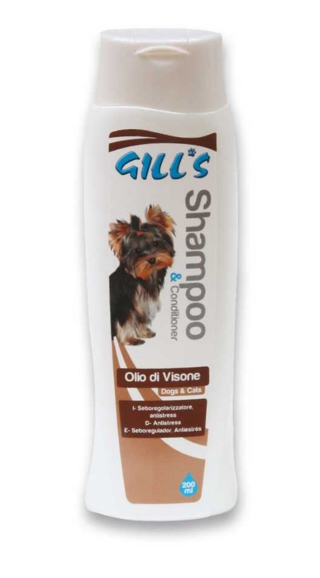 Obrázek z Šampon a kondicionér s Norkovým olejem 200 ml (Gill´s Shampoo & Conditioner) 