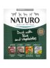 Obrázek z Naturo Dog Adult Duck & Rice with Vegetables, vanička 400 g 