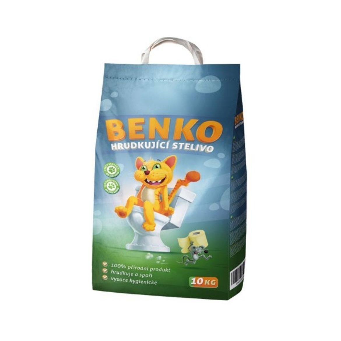 Obrázek z Benko stelivo hrudkující 10 kg 