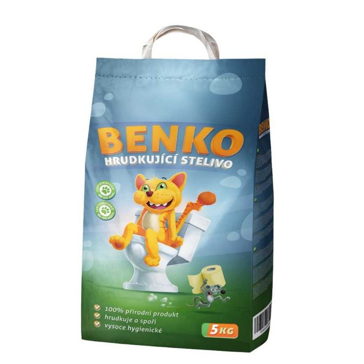 Obrázek z Benko stelivo hrudkující 5 kg  