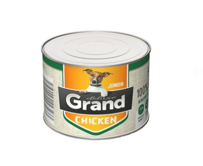 Obrázek Grand deluxe Dog Junior 100 % kuřecí, konzerva 180 g