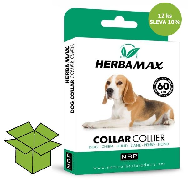 Obrázek Herba Max Collar Dog repelentní obojek, pes 60 cm (12 ks) SLEVA 10 %