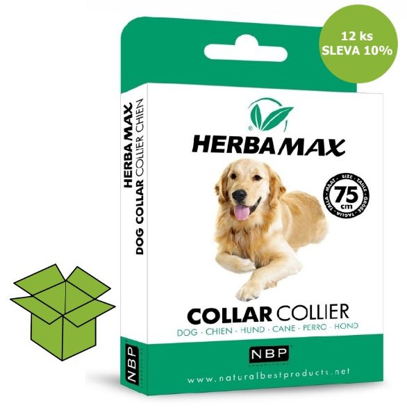 Obrázek Herba Max Collar Dog repelentní obojek, pes 75 cm (12 ks) SLEVA 10 %