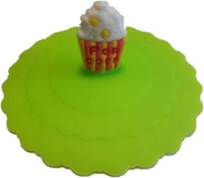 Obrázek Silikonový kryt s popcornem Croci zelený