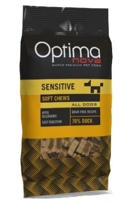 Obrázek OPTIMAnova Functional Snack Sensitive Duck 150 g