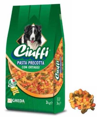 Obrázek Ciuffi Pasta Precotta (předvařené těstoviny se zeleninou) 3 kg