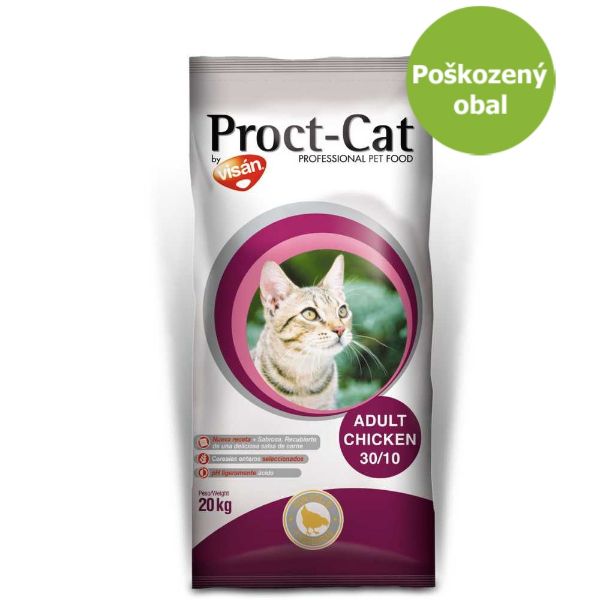Obrázek Proct-Cat Adult Chicken 20 kg - Poškozený obal - SLEVA 15 %