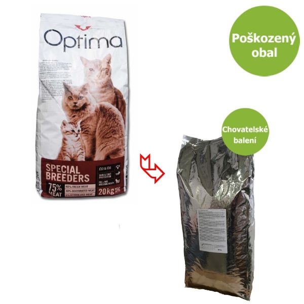 OPTIMAcat adult salmon, kočka, salmon, losos, rice, rýže, superprémiové krmivo, monoproteinové, přírodní, dospělá kočka 