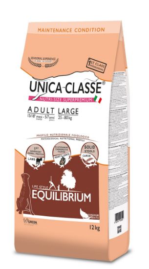 Obrázek z UNICA CLASSE Equilibrium Adult Large Lamb 12 kg 