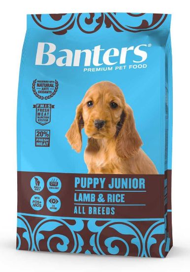 Obrázek z Banters Puppy Junior Lamb & Rice 3 kg 