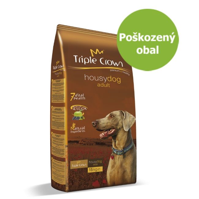 TRIPLE CROWN housy dog 15kg, prémiové krmivo, kompletní krmivo pro dospělé psy