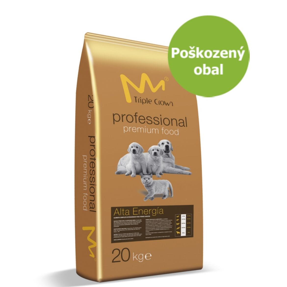 Obrázek z Triple Crown Dog Housy 20 kg - Poškozený obal - SLEVA 20 % 