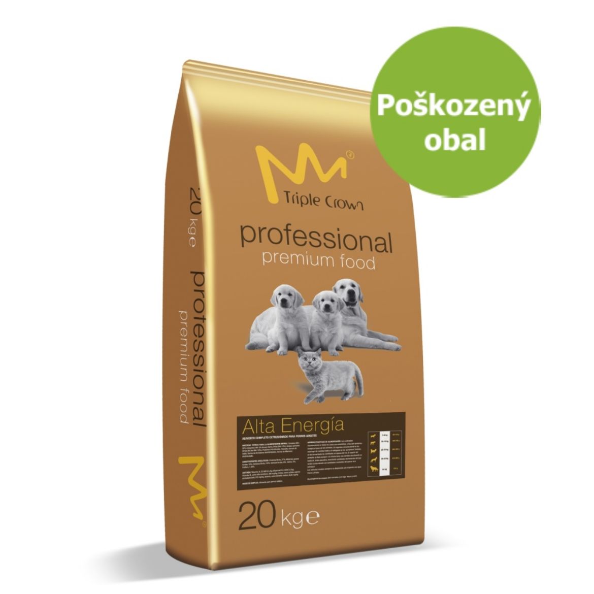Obrázek z Triple Crown Cat Professional Housy 20 kg - Poškozený obal - SLEVA 15 % 
